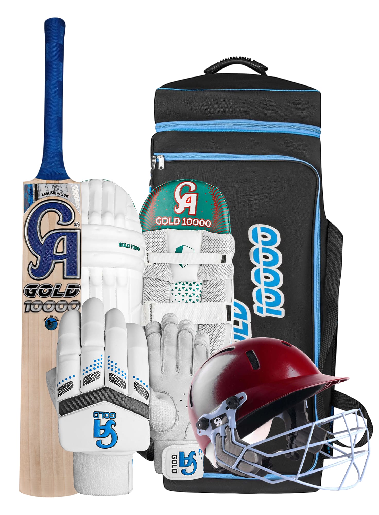 CA Gold 10000 Complete Cricket Kit